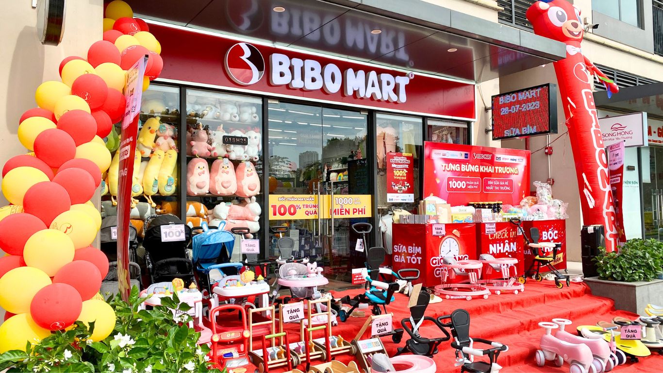 HỆ THỐNG MẸ VÀ BÉ BIBO MART