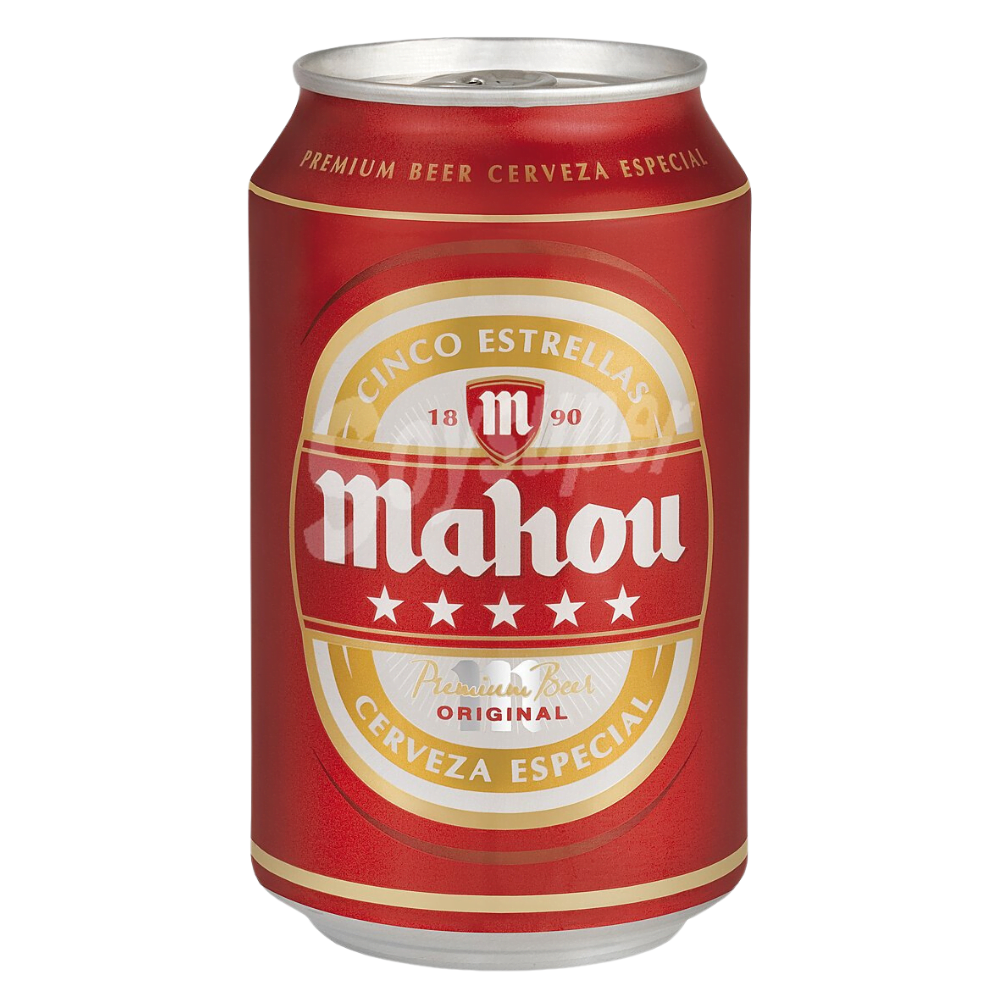 Bia lon Mahou 0,50cl